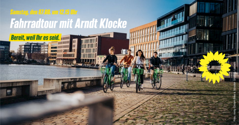 Fahrradtour mit Arndt Klocke