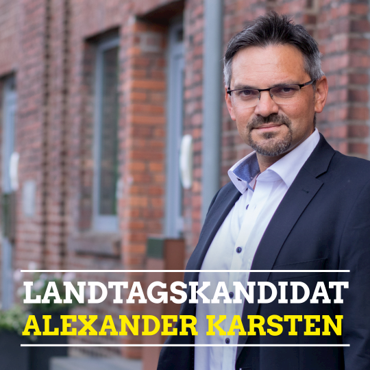 Landtagskandidat Alexander Karsten