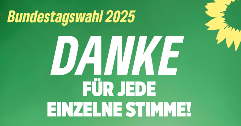 Bundestagswahl 2025: Danke für jede einzelne Stimme