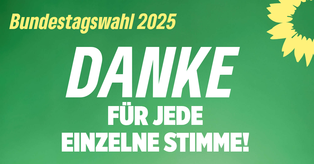 Danke für jede einzelne Stimme