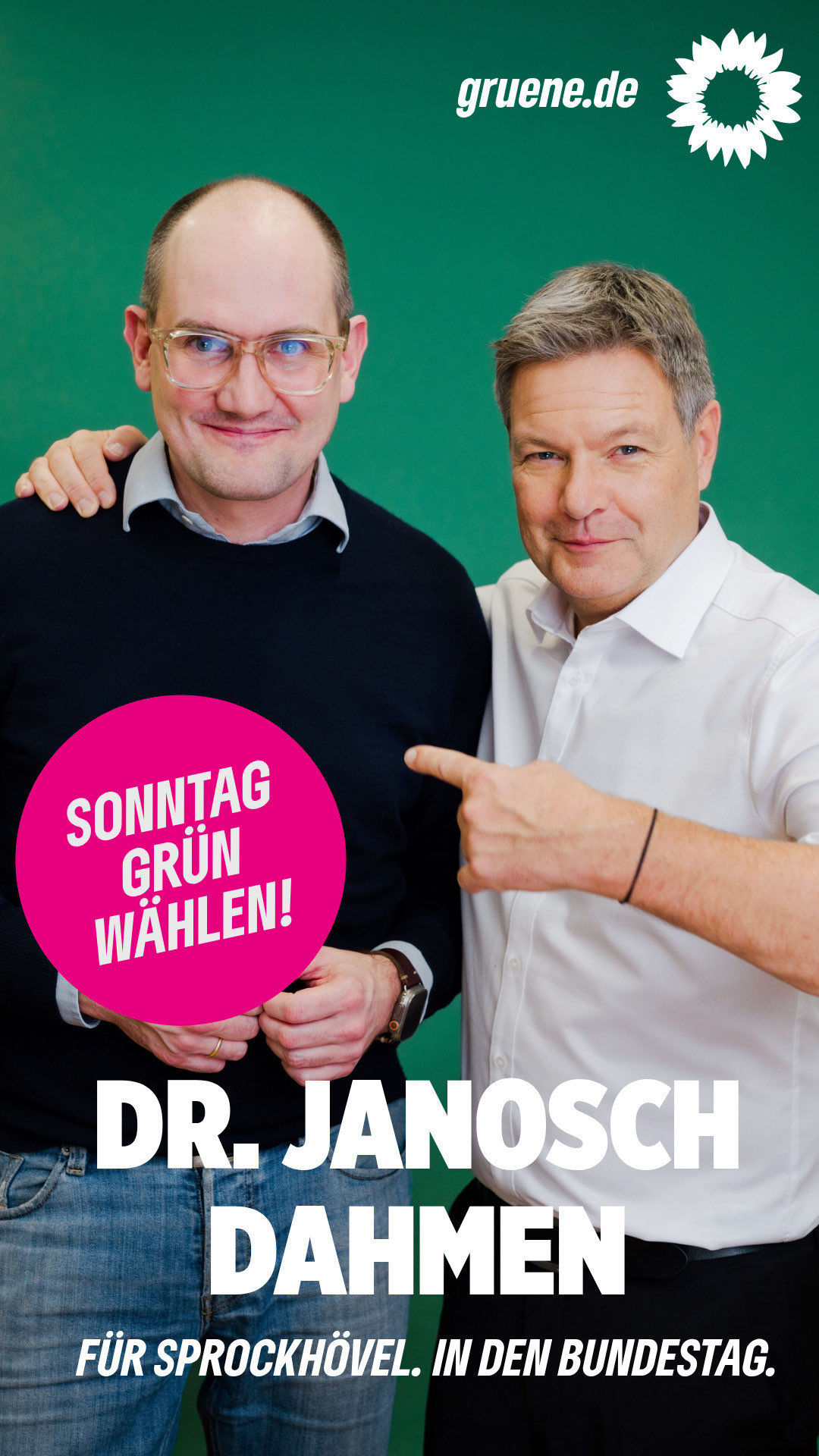 Dr. Janosch Dahmen. Für Sprockhövel. In den Bundestag.