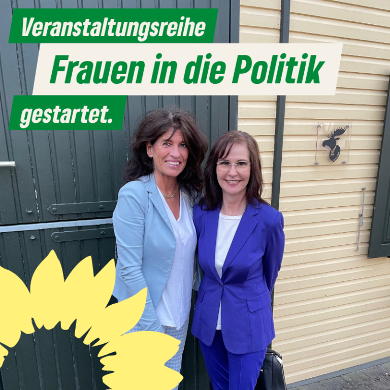 Frauen in die Politik – Veranstaltungsreihe gestartet