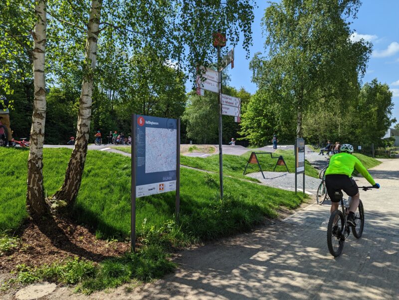 Pumptrack-Anlage in Haßlinghausen