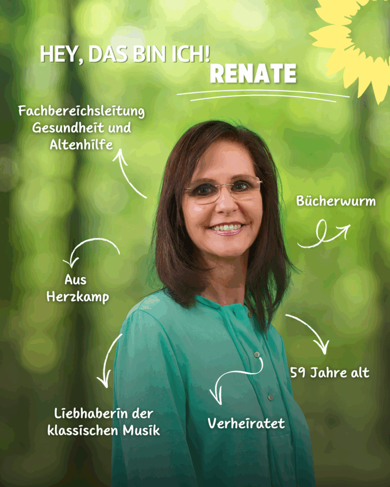 Engagiert. Grün. Vor Ort: Renate Jährling