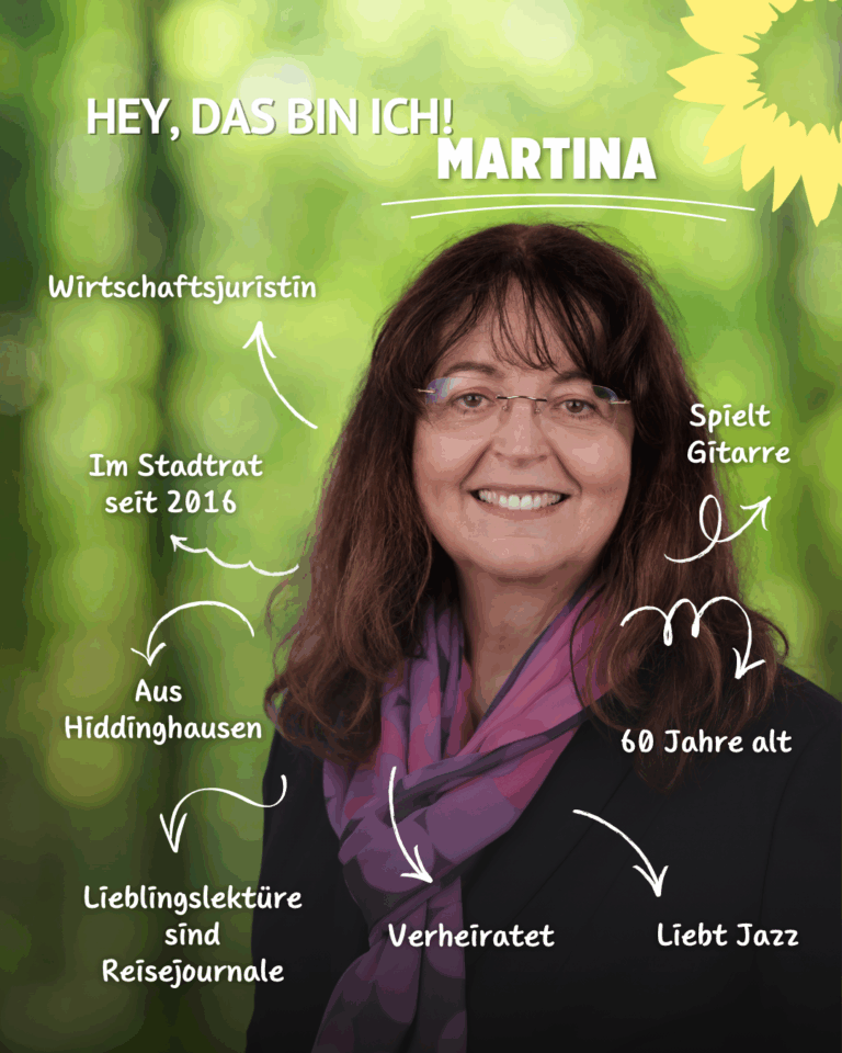 Klar. Kompetent. Engagiert: Martina Hower
