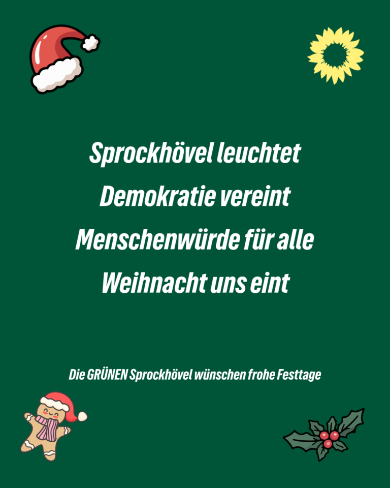 Frohe Weihnachten und ein gutes neues Jahr