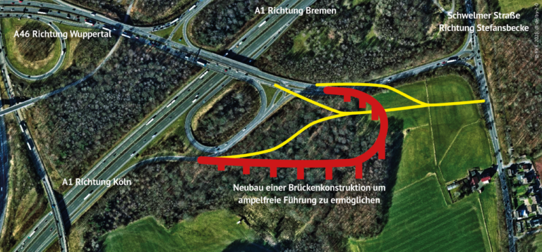 Einladung zur Begehung der vom Ausbau des Autobahnkreuzes Wuppertal-Nord betroffenen Flächen am Sonntag, 12.07.2026