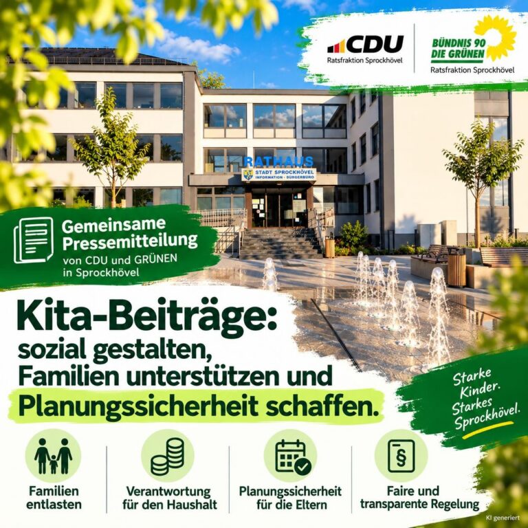 Kita-Beiträge sozial gestalten und Familien unterstützen